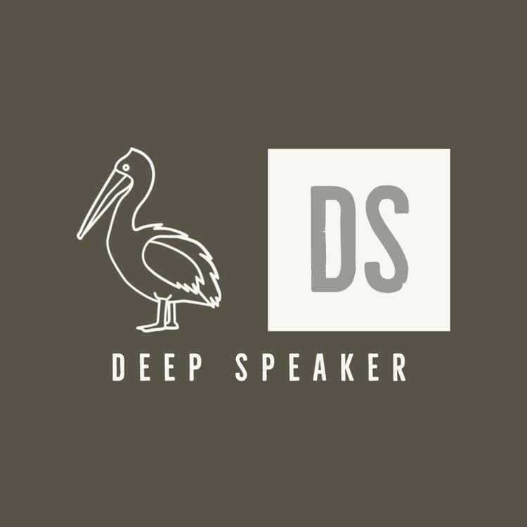Original Deep Speaker pelican and DS artwork, After hours edition